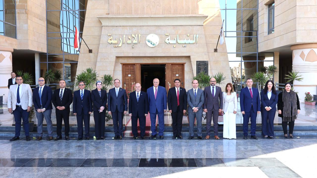  القومي لحقوق الإنسان والنيابة الإدارية يوقعان بروتوكول حول الآليات المؤسسية في حماية حقوق الإنسان 