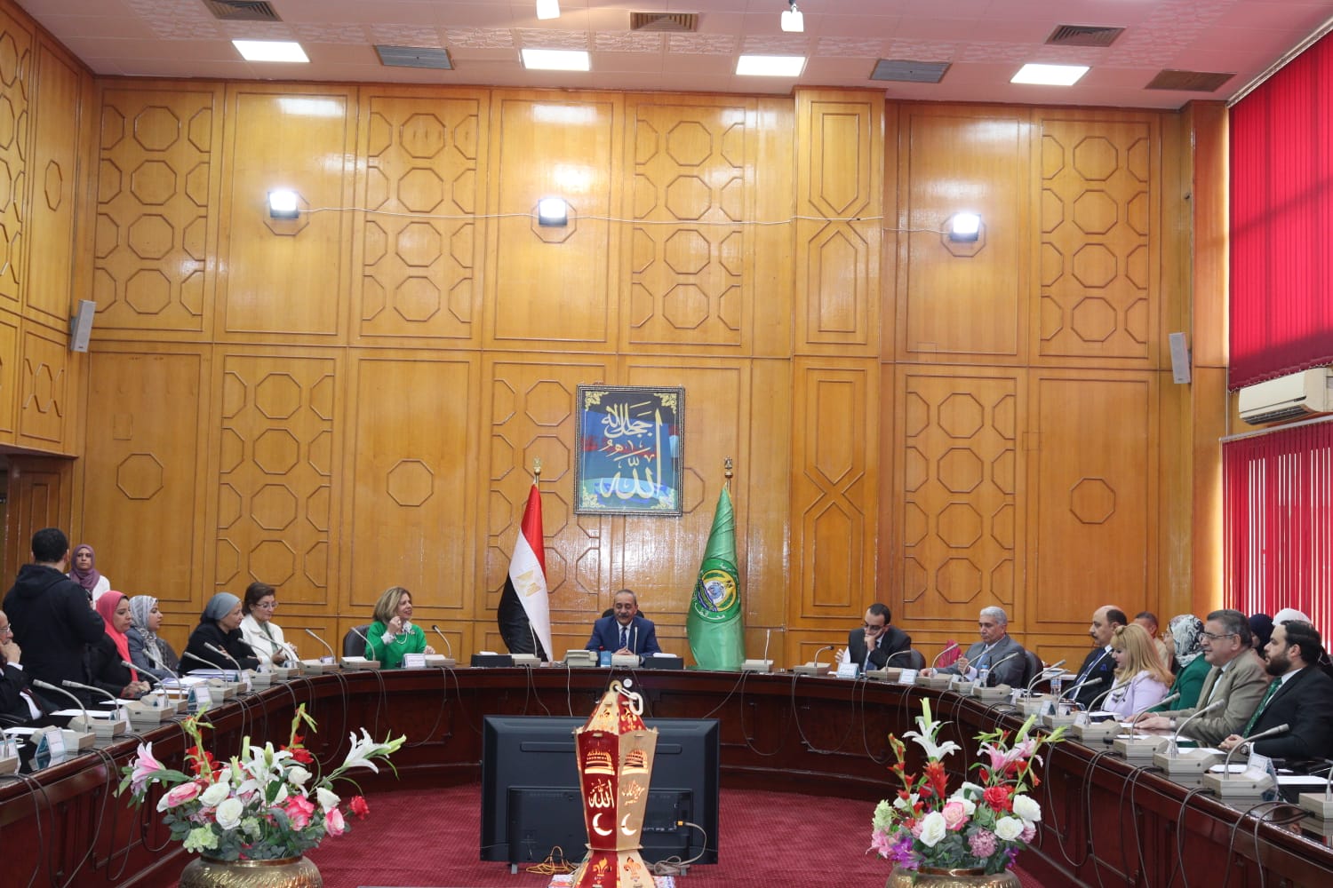  The delegation of the National Council for Human Rights holds a series of meetings in Ismailia Governorate 