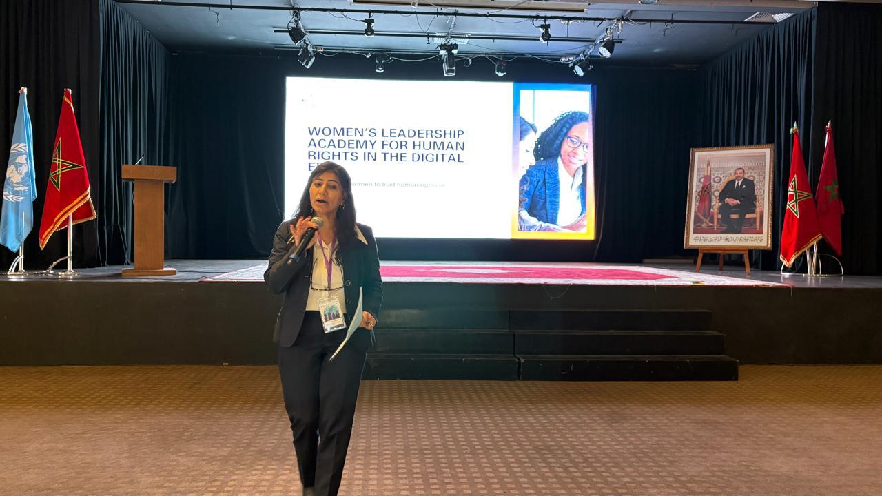  القومي لحقوق الإنسان يشارك في مؤتمر الأكاديمية العالمية للقيادات النسائية في العصر الرقمي بالمغرب 