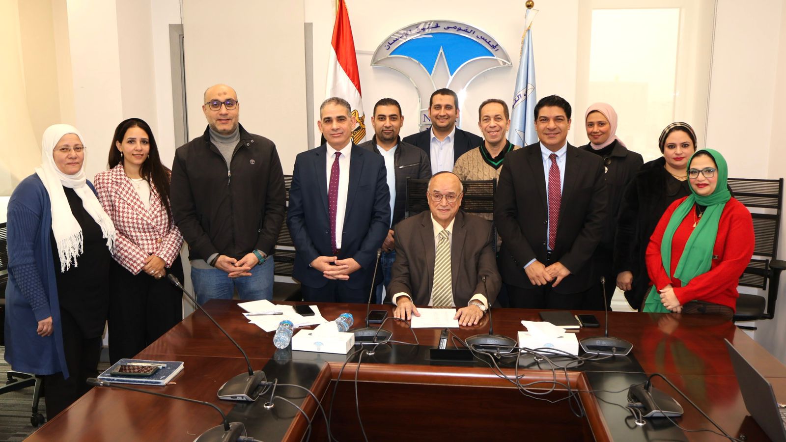  بيان القومى لحقوق الإنسان بشأن متابعة جولة الاعادة للدوائر  الملغاه من الادارية العليا 