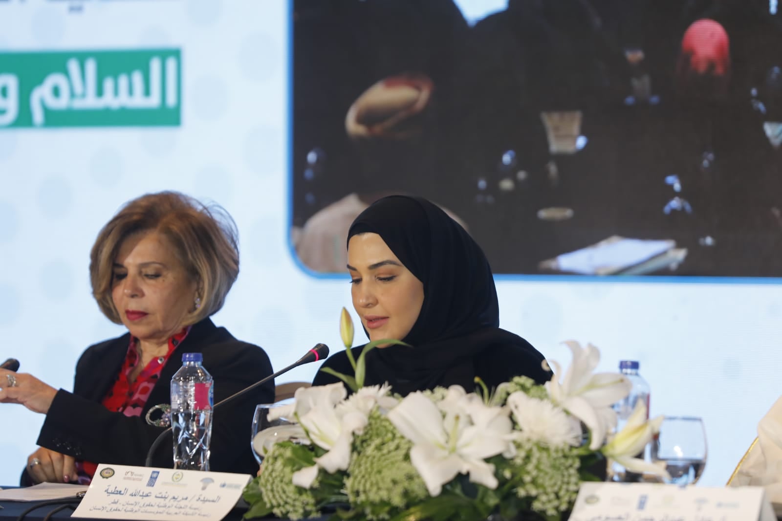  مريم بنت عبدالله العطية، رئيس الشبكة العربية للمؤسسات الوطنية لحقوق الإنسان، ورئيس اللجنة الوطنية لحقوق الإنسان في قطر 