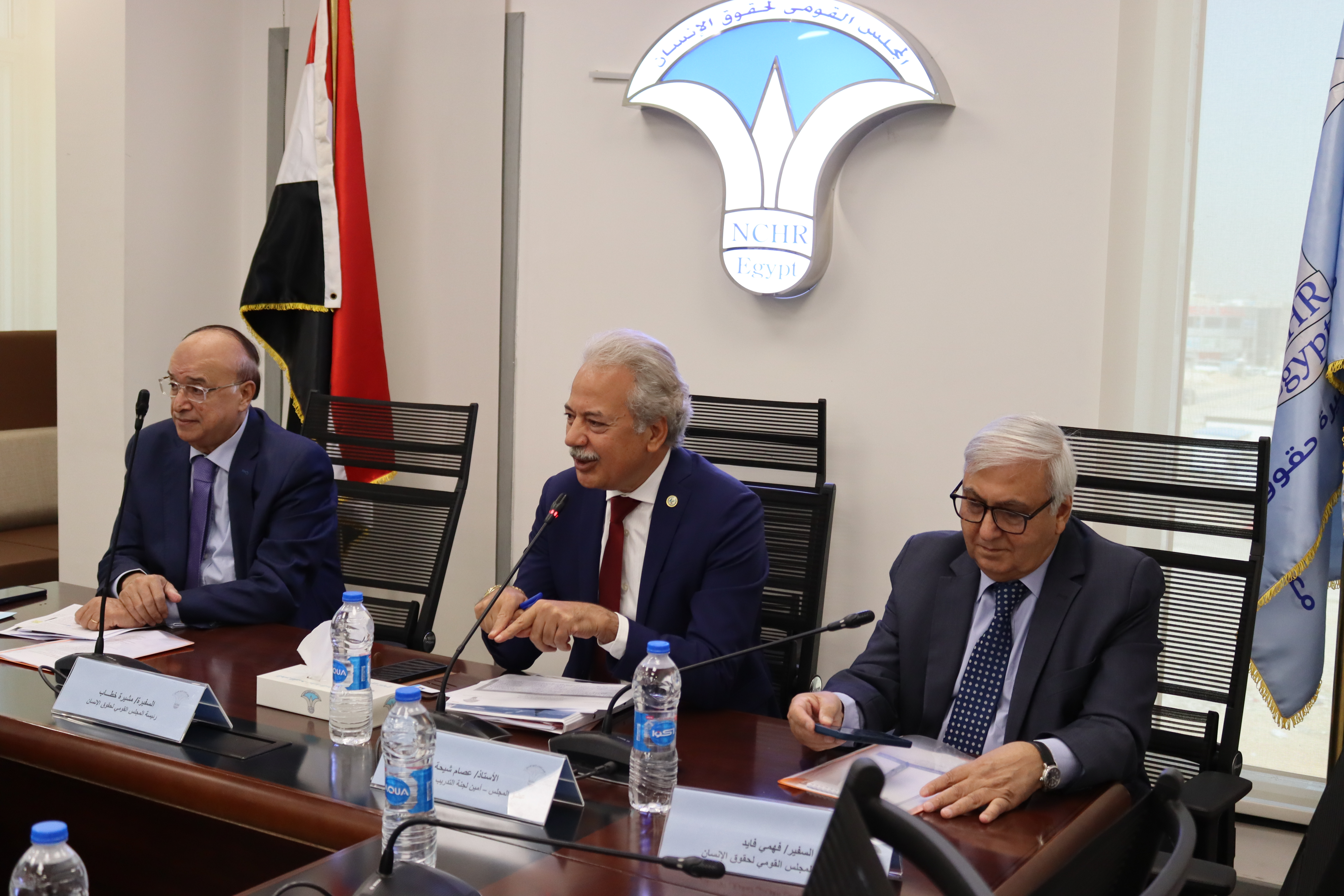  8-6-2024  تدريب رؤساء الاحياء بمحافظة القاهرة حول المفاهيم الاساسية لحق الانسان 