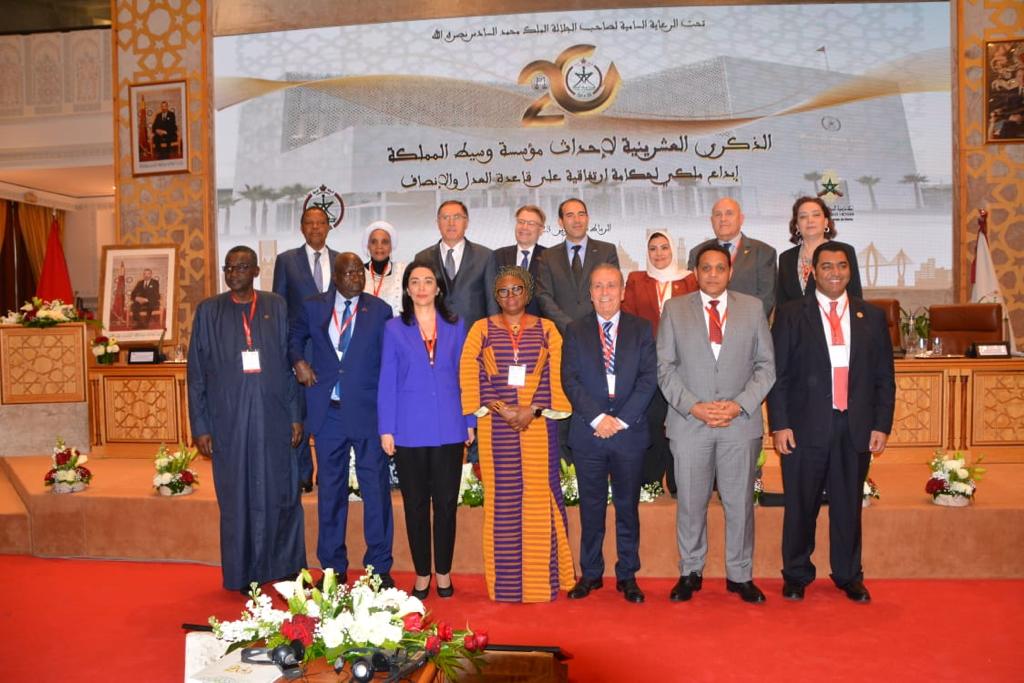  القومي لحقوق الانسان يستعرض تجربته في مؤتمر دولي رفيع المستوى لمنظمات أمناء المظالم  بالمغرب 
