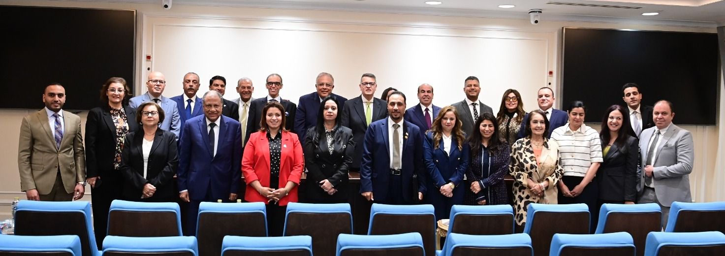  وفد المجلس القومي لحقوق الإنسان يلتقي لجنة حقوق الإنسان بمجلس النواب 