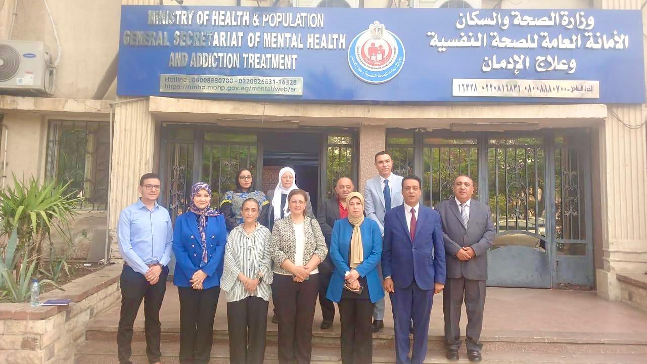  وفد القومي لحقوق الإنسان يتفقد مستشفى الصحة النفسية والعصبية بالعباسية 