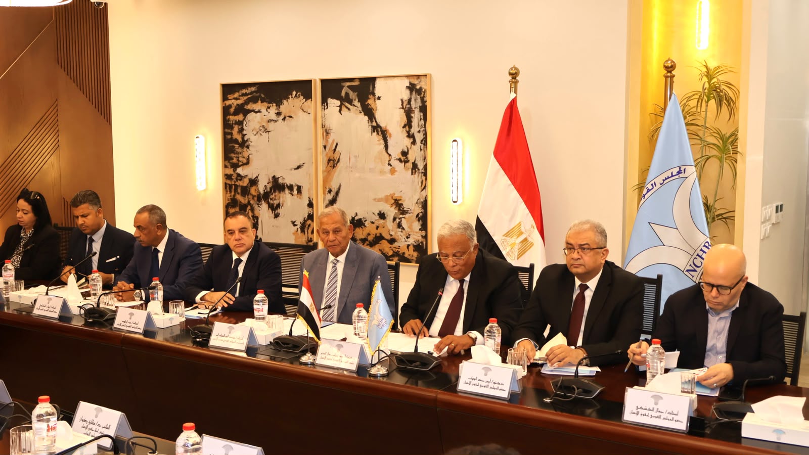  «القومي لحقوق الإنسان» يناقش الضمانات والمبادئ الحقوقية لتشريع حرية تداول المعلومات 